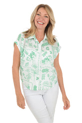 Coconut Palm Short Sleeve Shirt