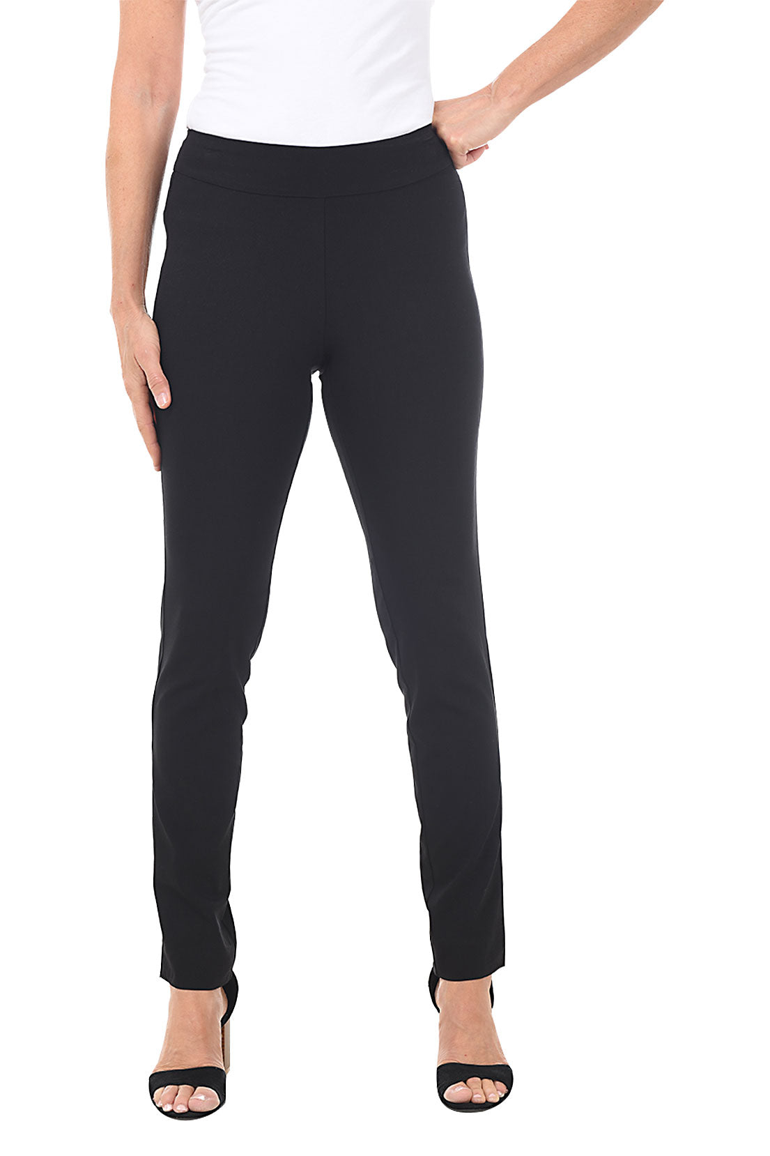 Petite Pull-On Classic Stretch Ankle Pant
